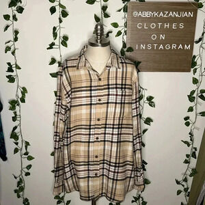Pacsun Plaid Flannel NWOT